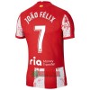 Oficiální Fotbalový Dres Atlético Madrid Joao Felix 7 Domácí 2021-22 pro Muži